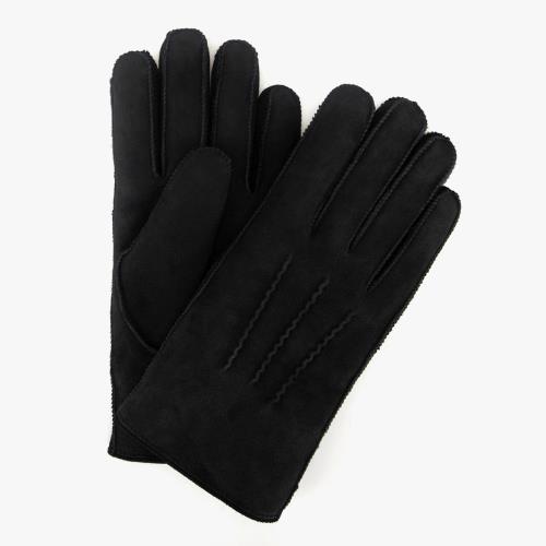 Ladies Iris Sheepskin Gloves Black Extra Image 1